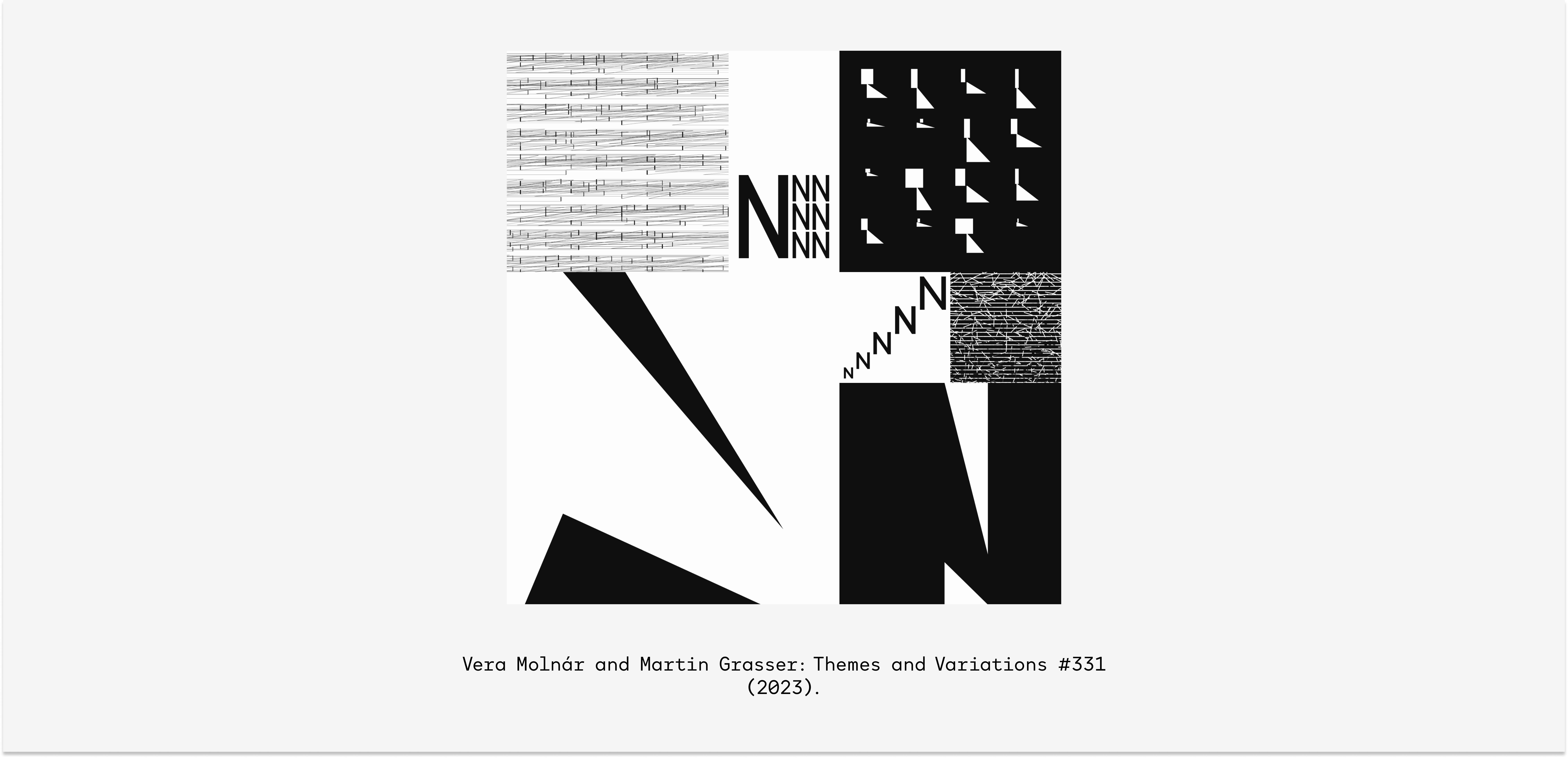 Vera Molnár and Martin Grasser, Themes and Variations #331.jpg